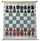 Wholesale Chess 28 Magnetic Chess Demo Board - 3 Squares, Large Black & Red Pieces, 2 Players, Ages 12+