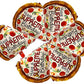 Atpata Funky Pizza Theme Birthday Balloon Bouquets For A Supreme Pizza Party (Pizza Slice 6 Pieces)