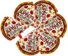 Atpata Funky Pizza Theme Birthday Balloon Bouquets For A Supreme Pizza Party (Pizza Slice 6 Pieces)
