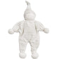 Under The Nile Organic Cotton Baby Buddy Lovey Grey Stripes Toy