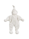 Under The Nile Organic Cotton Baby Buddy Lovey Grey Stripes Toy
