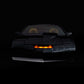 Jada Toys Hollywood Rides Knight Rider K.A.R.1982 Pontiac Firebird 1: 24 Diecast Vehicle With Light Up Feature, Glossy Black / S