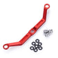 RCLIONS Aluminum Steering Link for 1/18th TRX4M RC Crawler Car Upgrades (Red)