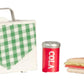 Dollhouse Miniature 1:12 Scale Lunch Box with Food and Drink