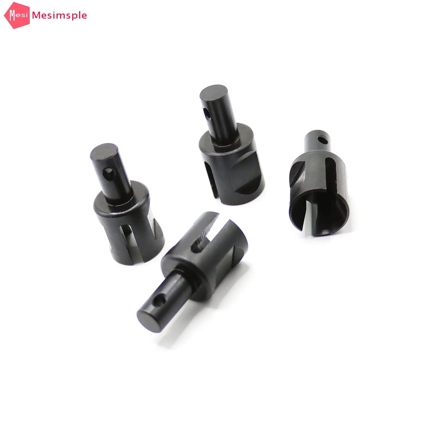 Mesimsple 4pcs CrMo Steel Diff Outdrive ARA310913 for Arrma 1/5 Kraton 8S BLX Differential Outdrive & Outcast EXB Diff Cup Upgra