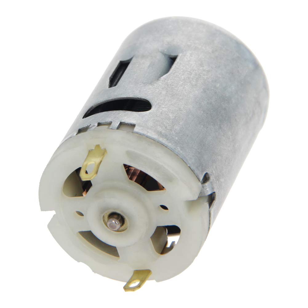 Fielect 5Pcs DC Motor 12V 7000RPM 0.15A Micro Motor Mini Motor Electric Motor Round Shaft for RC Boat DIY Airplane Toys Model DI
