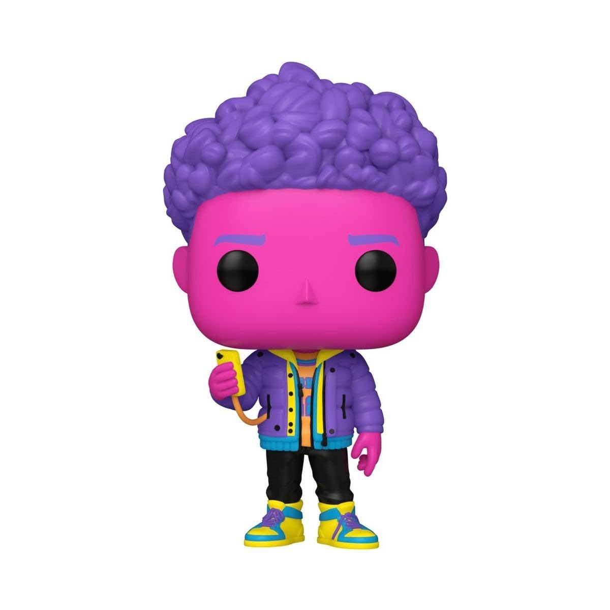 Funko POP! Marvel Miles Morales Blacklight Vinyl Figure #1233 - Exclusive Spider-Man Collectible
