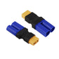 Fly RC 4pcs Female XT60 to Male EC5 Adapter, Female XT60 to Male EC5 Connector Adapter No Wires RC LiPo Battery Connectors