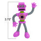 Artcreativity Bendable Robot Figures, Set Of 12 Flexible Men, Birthday Party Favors For Boys And Girls, Stress Relief Fidget Toys, Sensory Toys For Kids And Adults, Goody Bag Stuffers