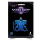 JINX Starcraft II: Heart of The Swarm Terran Sticker, Blue, 2 Multi-Size Stickers