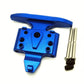Aluminum Front Bumper and Chassis Skide Plate Blue for Losi Mini-T 2.0 Mini-B LOS214010