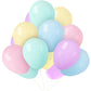 Kbzvnaf Pastel Balloons Latex Party Balloons - 50 Pack 12 Inch Helium Multicolor Macaron Balloons For Baby Shower Birthday Weddi