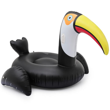Magshion 66 Inch Large Inflatable Billed Bird Ride On Pool Float for Adults, Blow Up Swimming Floating Raft with Fast Valves, Ou