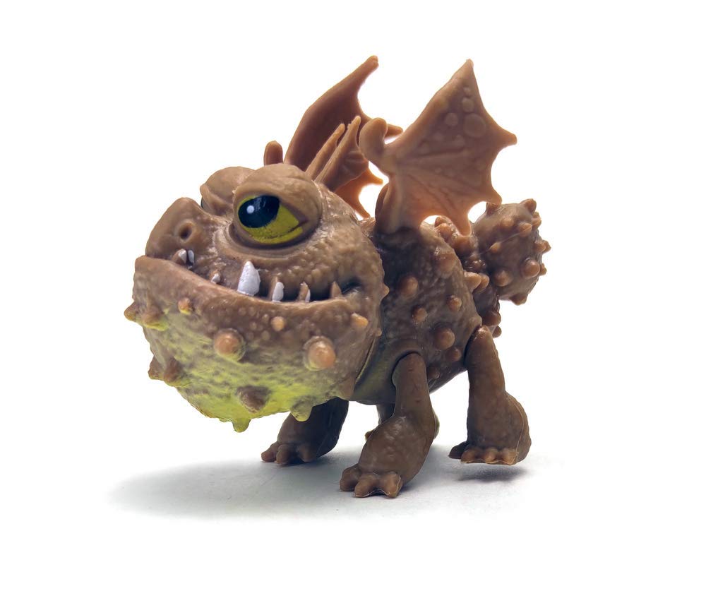 Toysvill Dragons (Set 8 pcs) - Mini Action Figures: Toothless (Night Fury)  Deadly Nadder  Gronckle  Hideous Zippleback  Hotburple  Monstrous Nightmare  Terrible Terror
