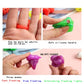 Sofliy 45 Pcs Led Light Up Ring - Colorful Flashing Bumpy Rings Finger Toys Novelty Glow In The Dark Soft Jelly Blinking Rings P