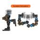Mybuild Bricks Creative Building Blocks Pack F503 - Mecha Frame Toy Building Blocks Socket And Clip Pivot Joints 20 Pieces