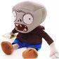Jhesao 12' Pvz Plush Zombies Brown Coat Toys Normal Zombies Pvz 1 2 Stuffed Soft Doll Gray Zombies New