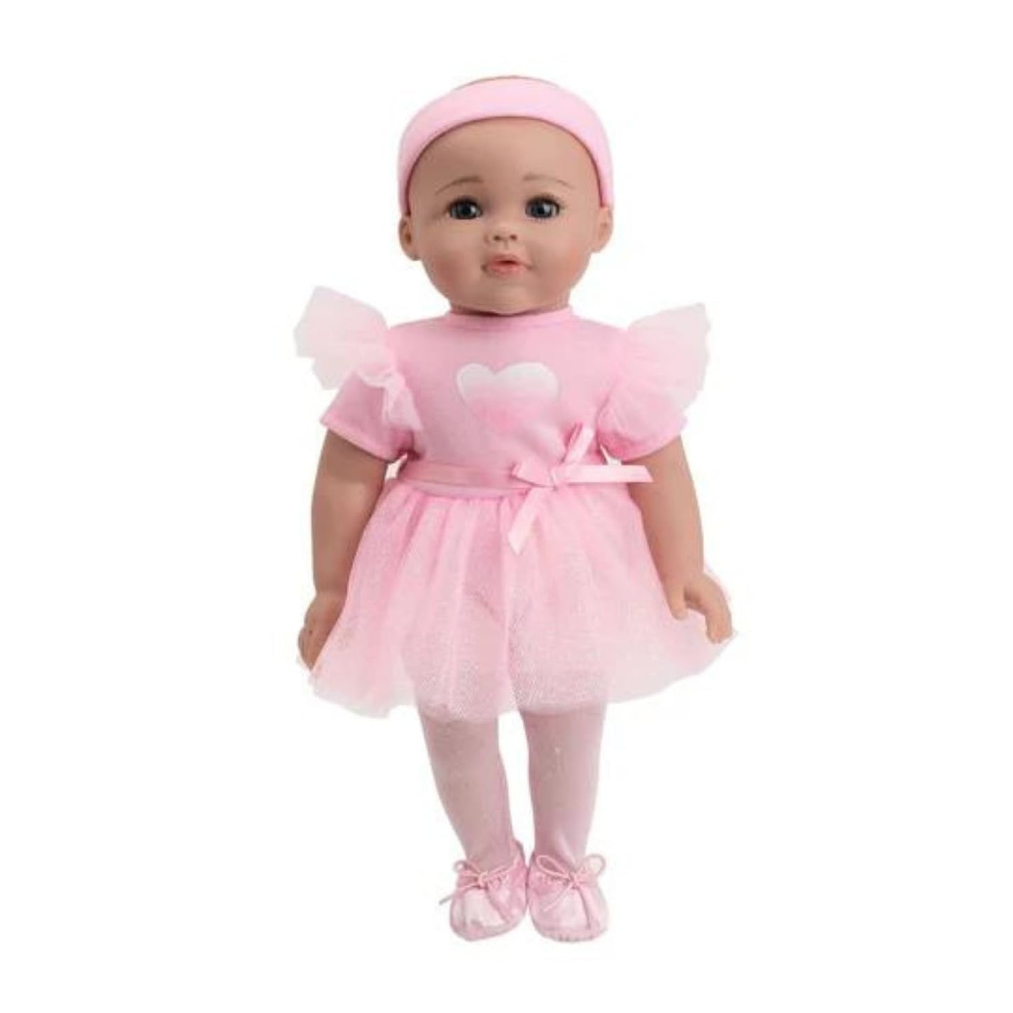 Adora Baby Ballerina Collection, 13'' Baby Doll Set With Pink Dress, Headband And Ballerina Shoes, Made In Soft Vinyl, Fresh Bab