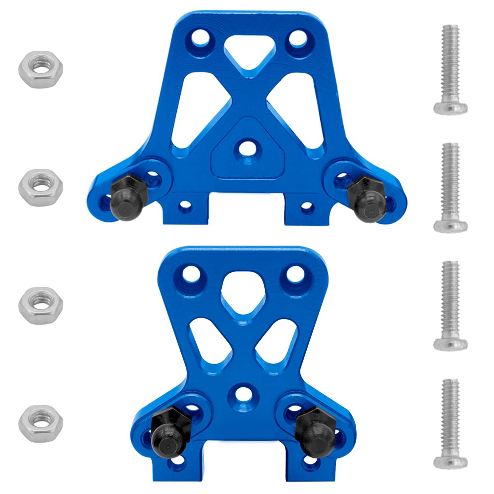OGRC Aluminum Alloy Aluminum Front & Rear Shock Tower Kit Perfect Upgrade for Traxxas 1/18 LaTrax Teton 1/18 LaTrax Desert Preru
