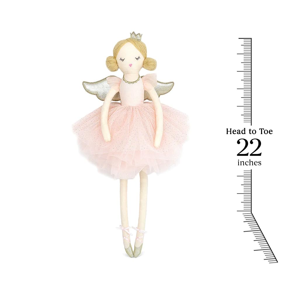 Mon Ami Sugar Plum Fairy Doll With Wings- 22   , Soft & Elegant Stuffed Plush Doll, Use As Toy Or Room D  Cor For Kids Of All Ag
