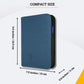 Card Guardian - 4 Pocket enhanced Binder for 160 Cards (Blue) | Zipper Closure and Side Loaded Pockets | Compatible with Trading & Sports Cards including Magic the Gathering  Yugioh  Baseball Cards