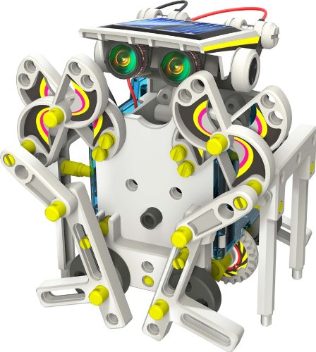 14-In-1 Educational Solar Robot | Build-Your-Own Robot Kit | Powered By The Sun