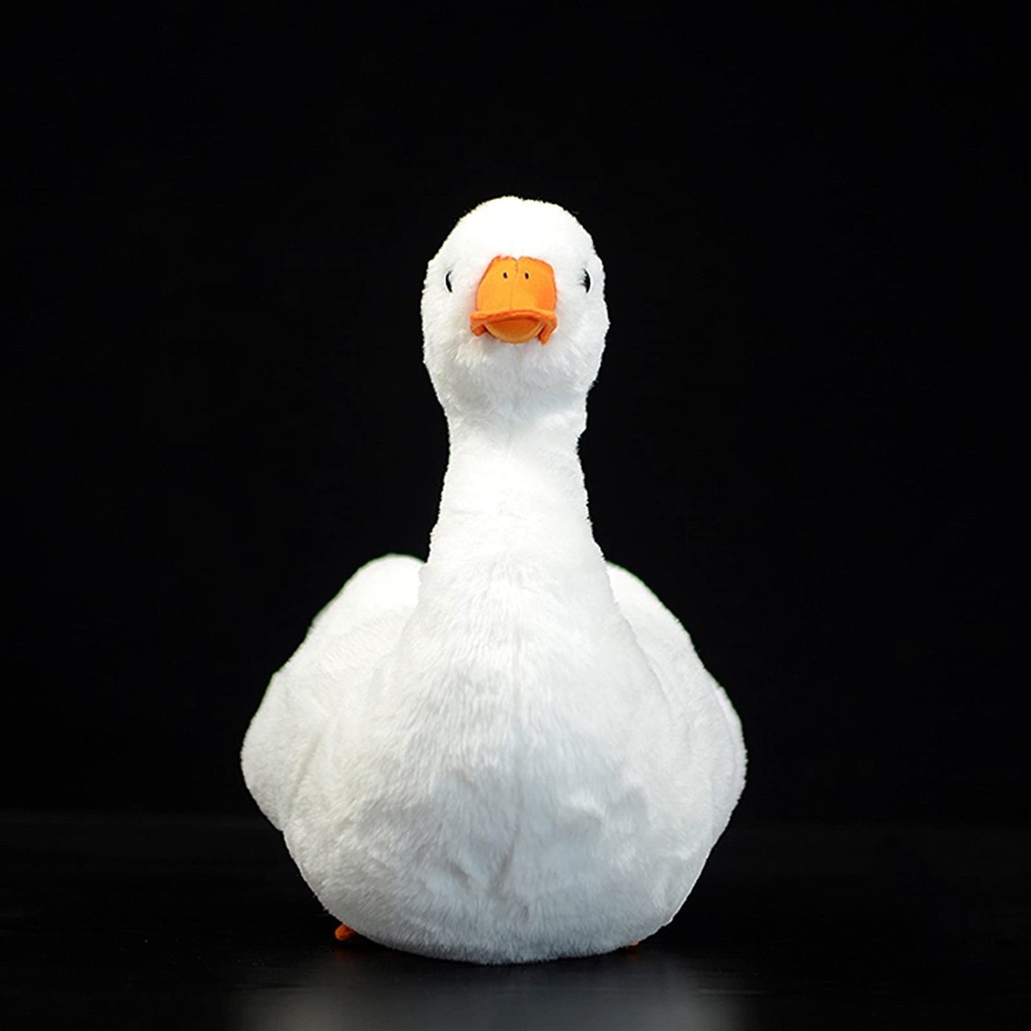 ZHONGXIN MADE 12" Cole Duck Plush Toy - Soft White Stuffed Animal for Kids