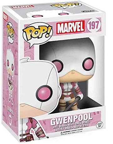 Funko Pop Marvel: Gwenpool Masked Toy Figures