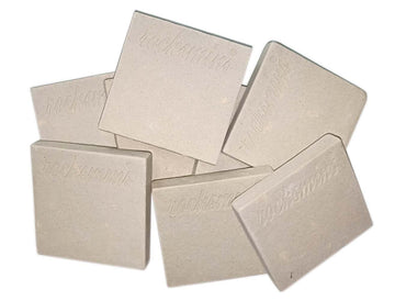 Rocksmins Streak Plate For Minerals Streak Test & Mohs Hardness Test 10 Pcs White, For Kid