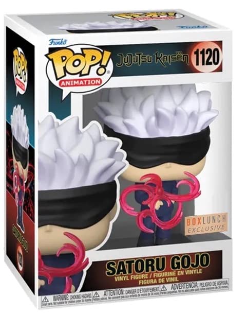 Pop! Animation: Jujutsu Kaisen - Satoru Gojo (Cursed Technique Reversal: Red) Exclusive Bundled With Compatible Box Protector Case