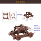 Enajucy Medieval Castle Knights Toy Soldier - Army Figures Miniature Playset With Arrow Tower, Soldiers, Ram, Fence (Arrow Tower
