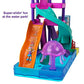 Polly Pocket Outdoor Toy With 2 Micro Dolls & Accessories, Pollyville Super Slidin Water Park Playset