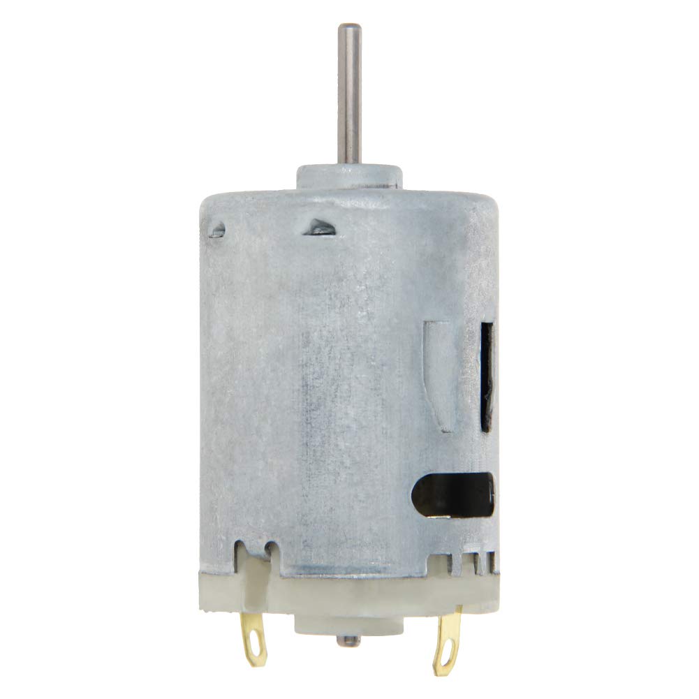 Fielect 5Pcs DC Motor 12V 7000RPM 0.15A Micro Motor Mini Motor Electric Motor Round Shaft for RC Boat DIY Airplane Toys Model DI