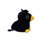 Avocatt Black Crow Plushie Toy - 10 Inches Stuffed Raven Animal Plush - Plushy And Squishy Raven With Soft Fabric And Stuffing -