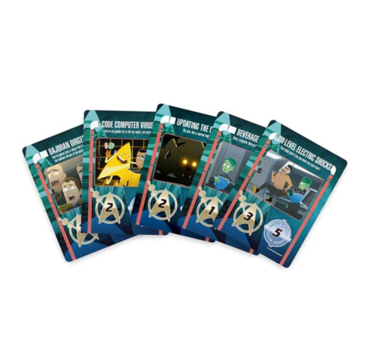 Star Trek: Lower Decks Buffer Time Card Game - Complete Assignments in a Push-Your-Luck Strategy Game for Kids & Adults, Ages 14