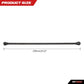 RCAWD CVD Driveshaft 201mm for 1/5 ARRMA KRATON 8S 4X4 BLX RTR & EXB Roller Upgrades Parts, Dogbone Hop Ups for #ARA310924 Black