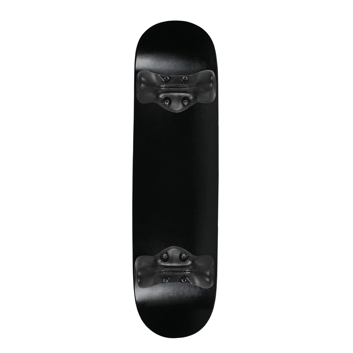 Softrucks Skateboard Indoor Practice Complete 7.75In Black Trucks, Dipped Black, Dipped Black / Black, 7.75In