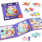 Astaron Magnetic Puzzles For Toddlers, 12-16-25 Pieces Hairdresser/Doctor/Chef Learning Magnet Puzzles For Road Trip, Educational Travel Toys Car Plane Activities For Kids, Kids Birthday Gifts