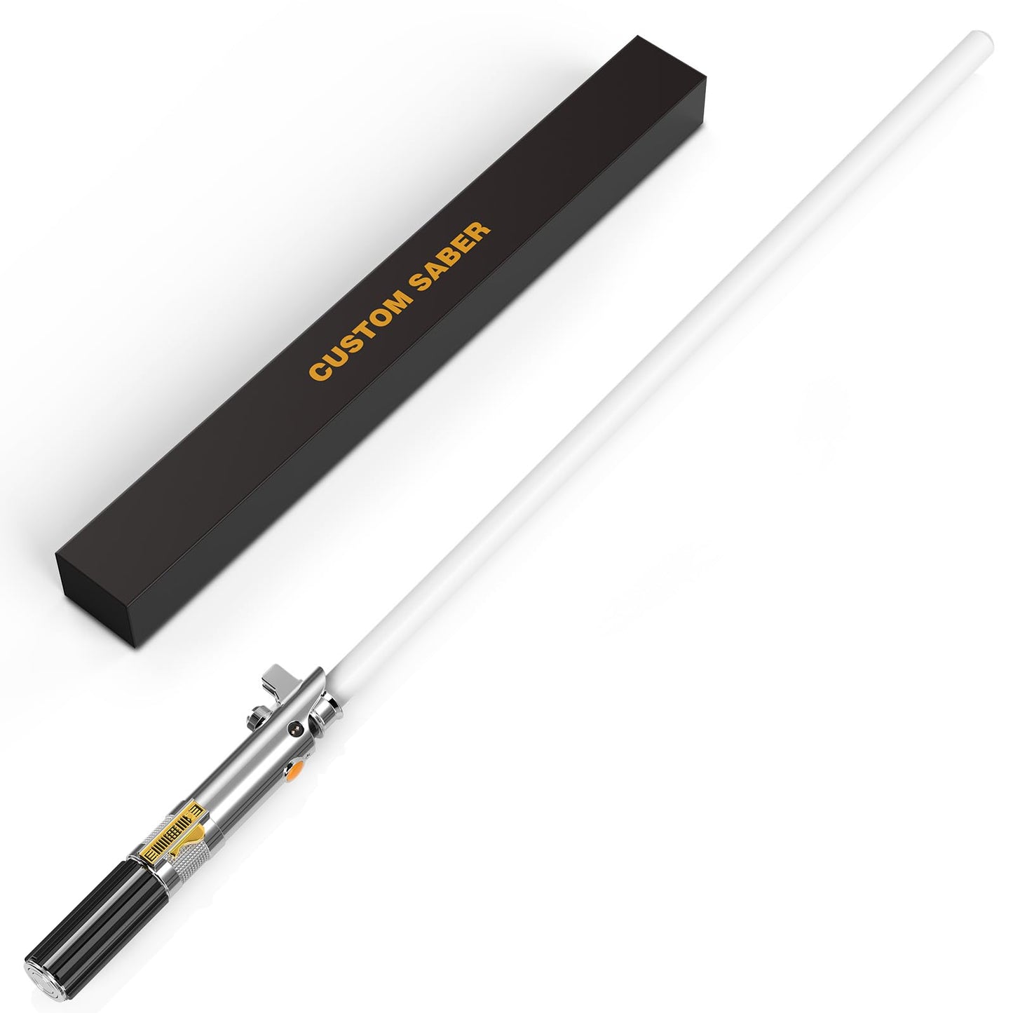 Bstsaber Dueling Lightsaber, 39 Sets Sound Effects With 12 Colors Change Light Saber, Smooth Swing Motion Control Metal Handle L