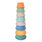 Copper Pearl Stacking Cups: 8-Piece Set Baby Stacking Cups - Bath Toys or for The Beach, Baby Puzzle, BPA Free, Bath Cups - Soft