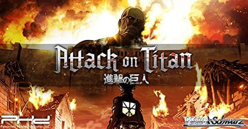 Weiss Schwarz Attack on Titan Booster Box - White - Model WS-BP-275238-EN - Paper Collectible Card Game