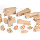BRIO 33772 Special Track Pack - 50 Piece Set of Wooden Railway Tracks | Ideal for Creative Kids Age 3 and Up | Safety Tested | C