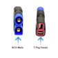 LinsyRC 2pcs EC3 Male to T-Plug Female Connector Adapter and 2pcs EC3 Female to T-Plug Male Connector Adapter for RC Lipo Batter