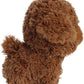 Aurora® Playful Teddy Pets™ Poodle Stuffed Animal - Unique Design - Endless Play - Brown 6.5 Inches