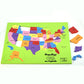 Imagimake Mapology Usa Map With Capitals | Learning States And Capitals | Us Geography Toys For Ages 5-7 | Jigsaw Puzzles For Kids Ages 8-10 Years | Easter Gifts For Kids | Easter Toys