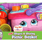Leapfrog Shapes And Sharing Picnic Basket, Pink