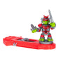 Akedo Mini Battling Warriors - Legends of Akedo TMNT, 8 Collectible Figures, Samurai Raph, Plastic, Model 15386