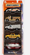 Matchbox MBX Rescue IV 5pack