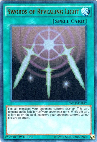 Yu-Gi-Oh! - Swords Of Revealing Light (Ygld-Enb17) - Yugi 'S Legendary Decks - 1St Edition - Ultra Rare