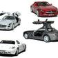Set of 4: 5'' Mercedes Benz SLS AMG 1:36 Scale (Grey/Red/Silver/White)